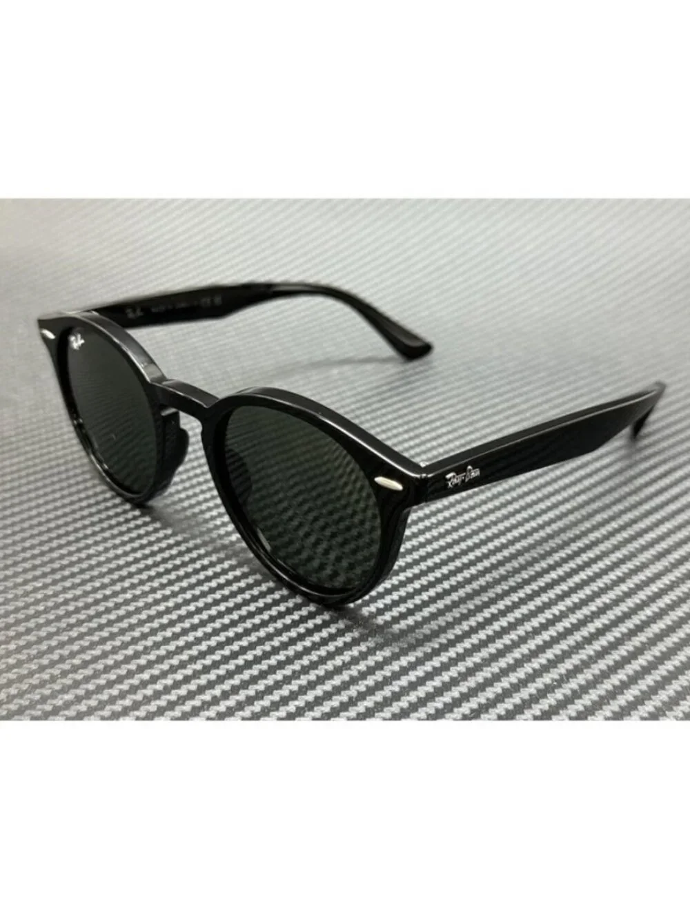 New Ray-Ban Men Black Sunglasses 51-21-150